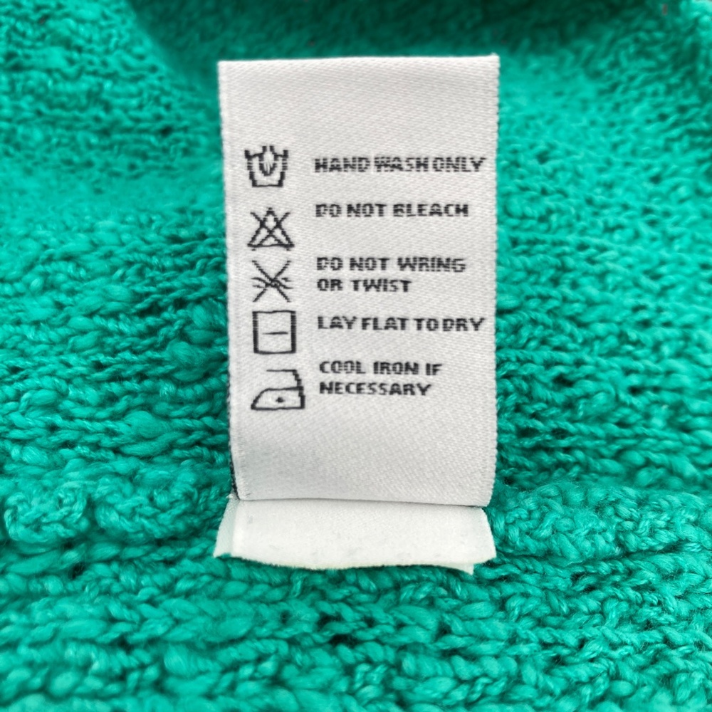 Habitat Clothes to Live In Teal Button Cardigan Sweater - Picture 9 of 9